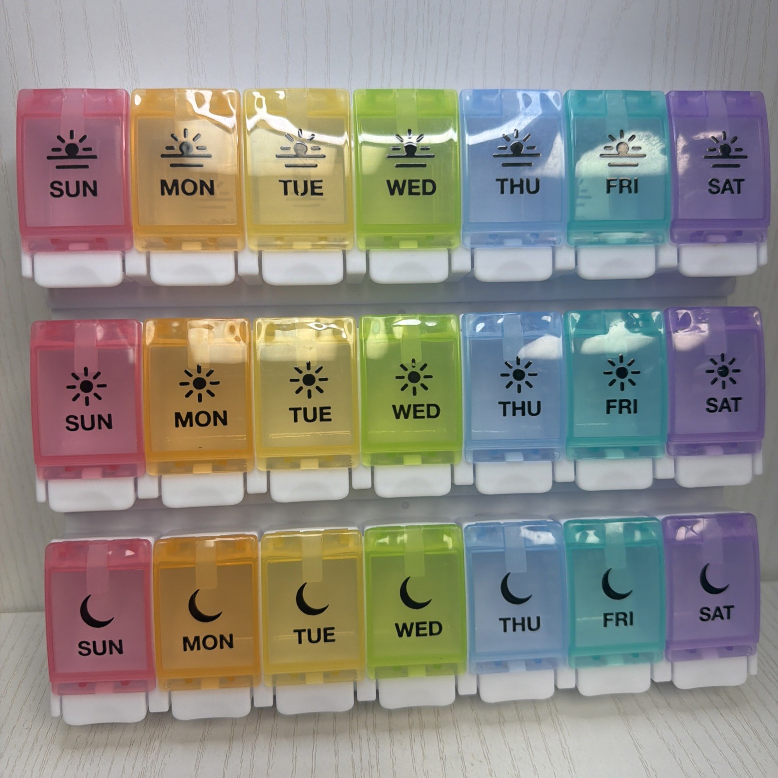 Daily Pill Organizer, Brand New, Morning, Daytime, And Nighttime Organizer! NWOB