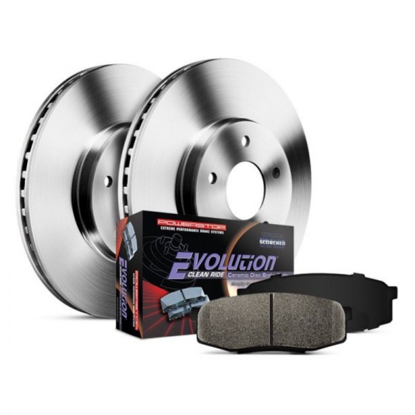 Powerstop KOE3032 Set of Replacement Front Brake Pad & Rotor for 07-10 Sebring