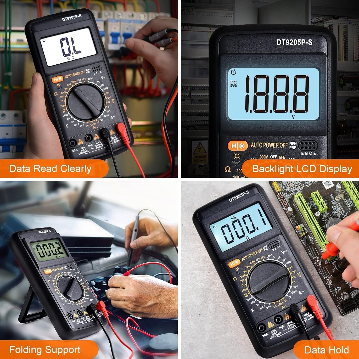 Digital Multimeter Tester, Multimeter Tester Pocket Voltmeter