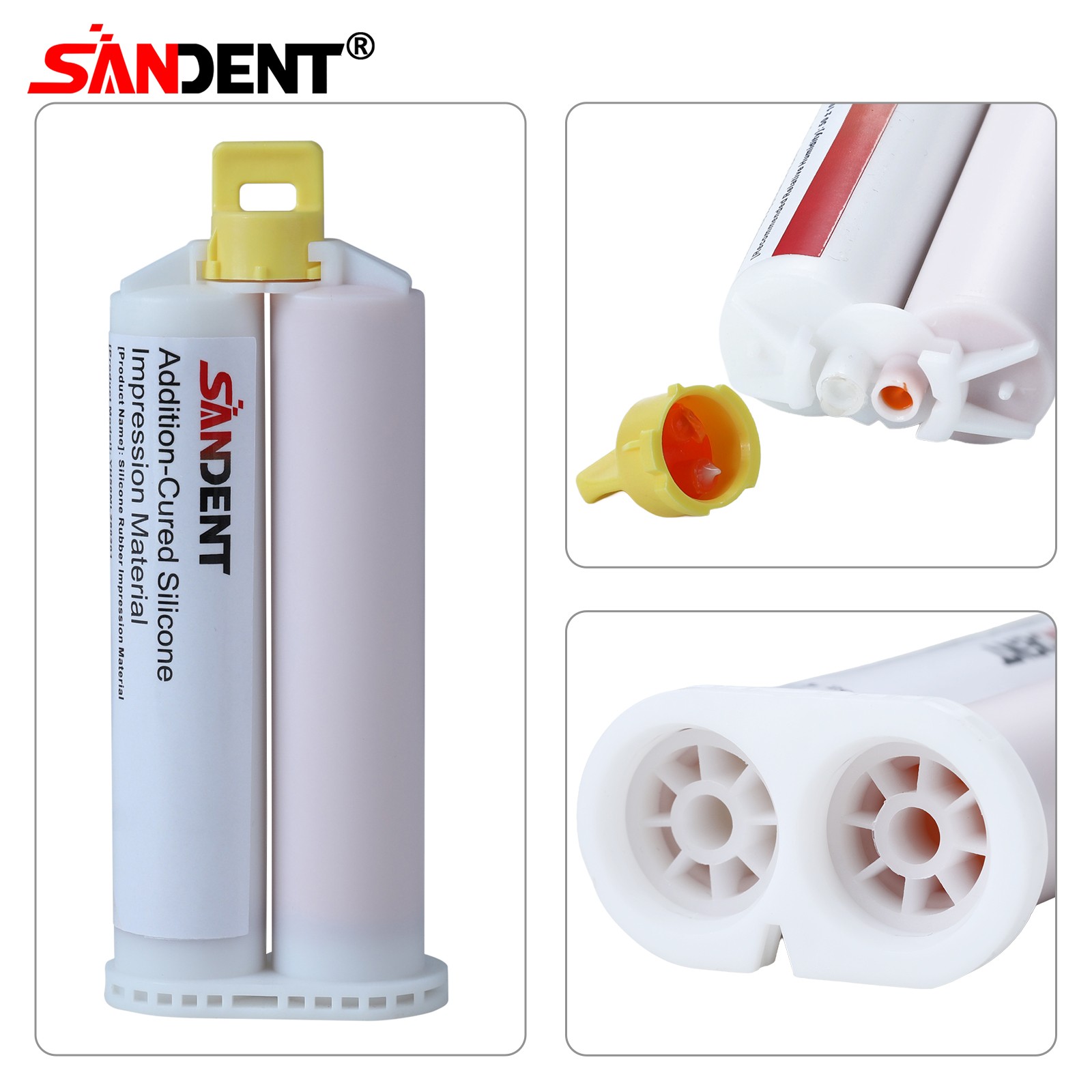 REGULAR SET Light Body Dental Impression Material VPS 50ml 5 Tips da