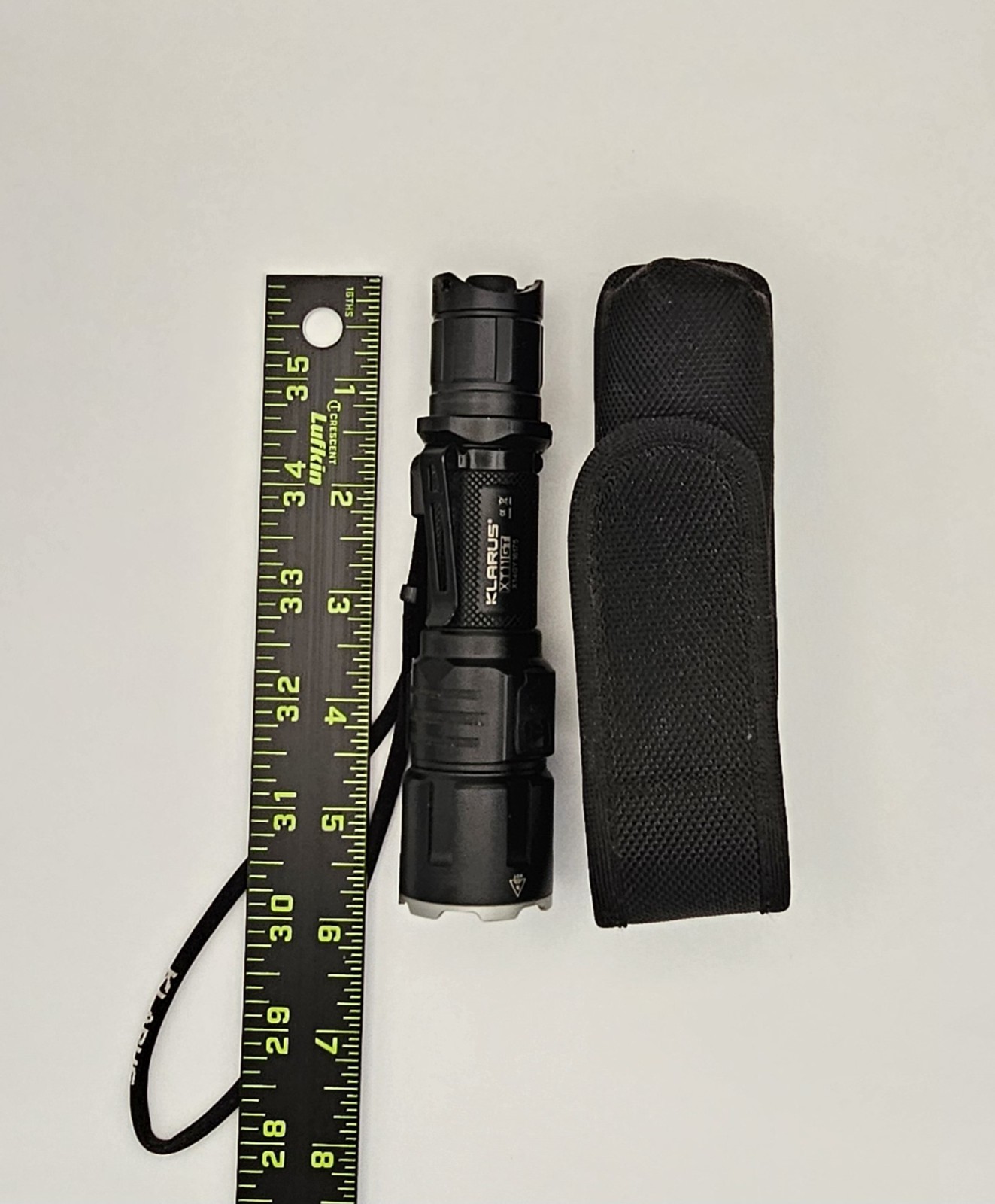 Klarus XT11GT LED Flashlight Rechargeable USB w/Battery, Holster, Lanyard