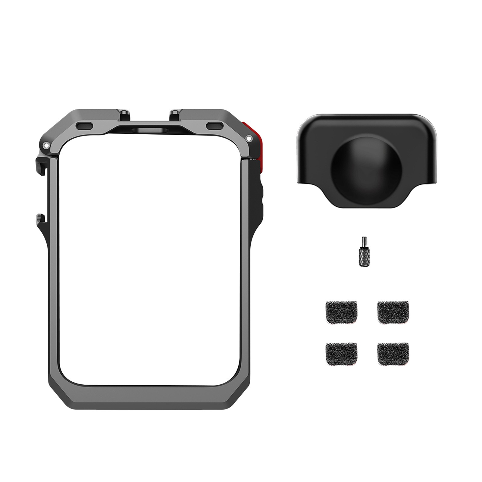 High Quality For DJI Osmo 360 Camera Metal Rabbit Cage Frame Case+Lens Cover