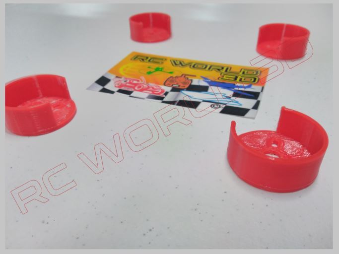 QUADCOPTER BRUSHLESS MOTOR MOUNT/BASE PROTECTOR 4PCS 3D PRINTED PLA HI-PRO