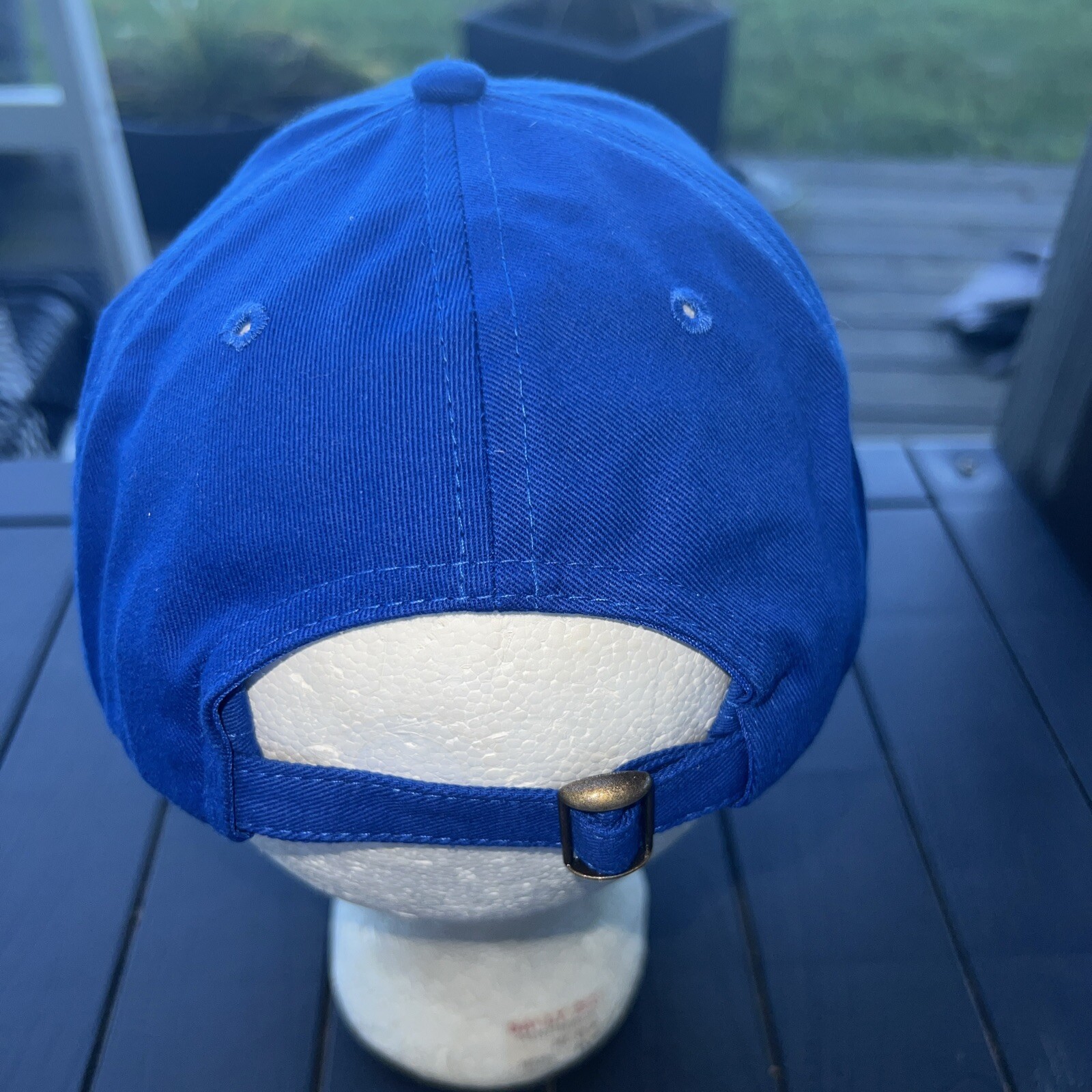 Wheel of Fortune Live Hat Cap Multicolor Wheel Patch on Royal Blue Strap Buckle