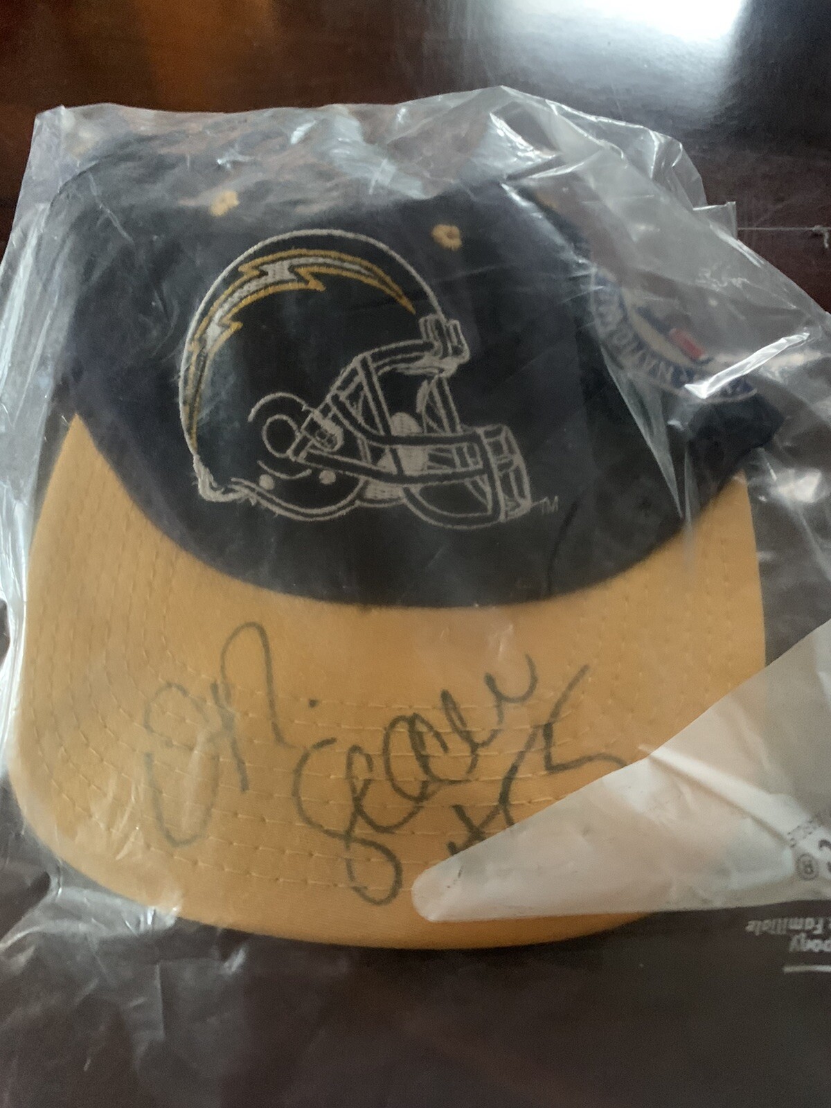 Junior Seau Autographed Baseball Cap