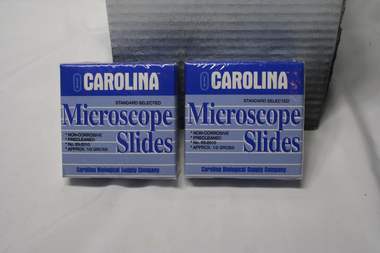 Carolina Standard Selected Microscope Slides No. 63-2010 1/2 Gross 25x75mm - NEW