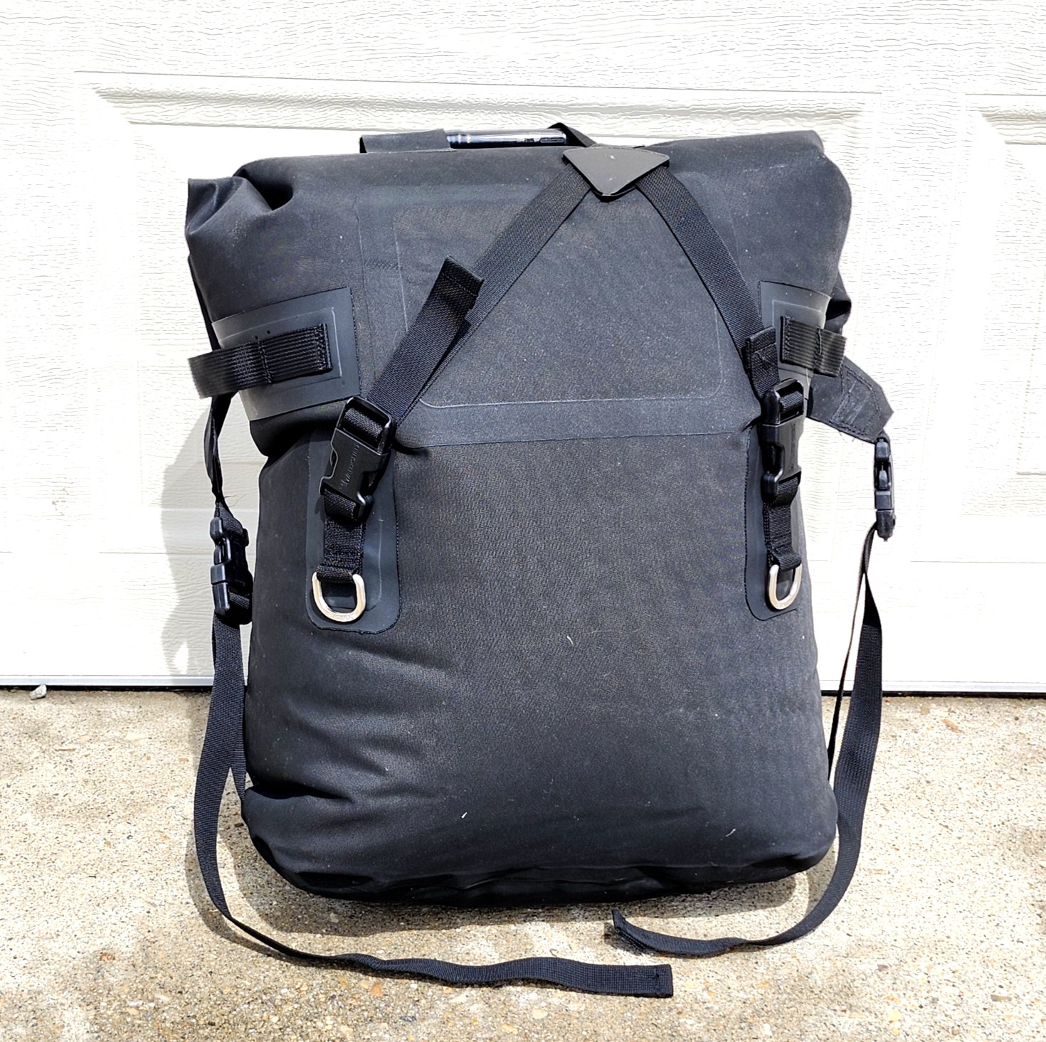 Watershed Zip Dry SOF Waterproof Bag System MEDIUM UTILITY DRYBAG Black w/ Liner