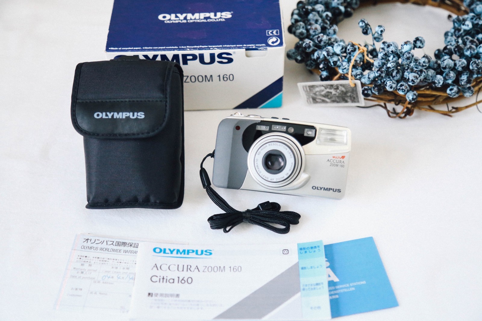 🎦 [MINT] OLYMPUS ACCURA ( Citia 160) Zoom 160 Point &Shoot Compact Film Camera
