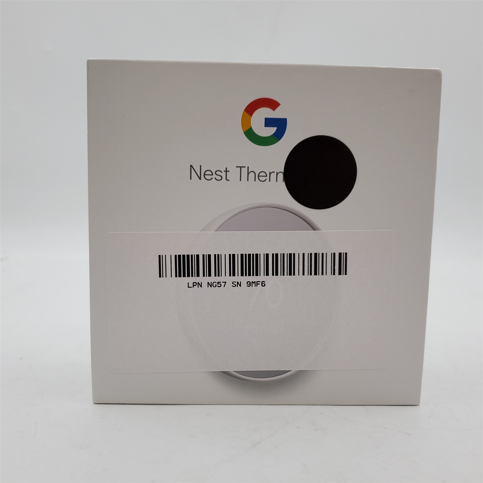 Google Nest Smart Programmable Wifi Thermostat - Snow [GA01334-CA] *READ*