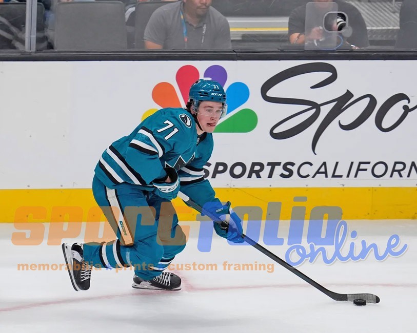 San Jose Sharks MACKLIN CELEBRINI Glossy 8x10 Photo NHL Hockey Print Poster