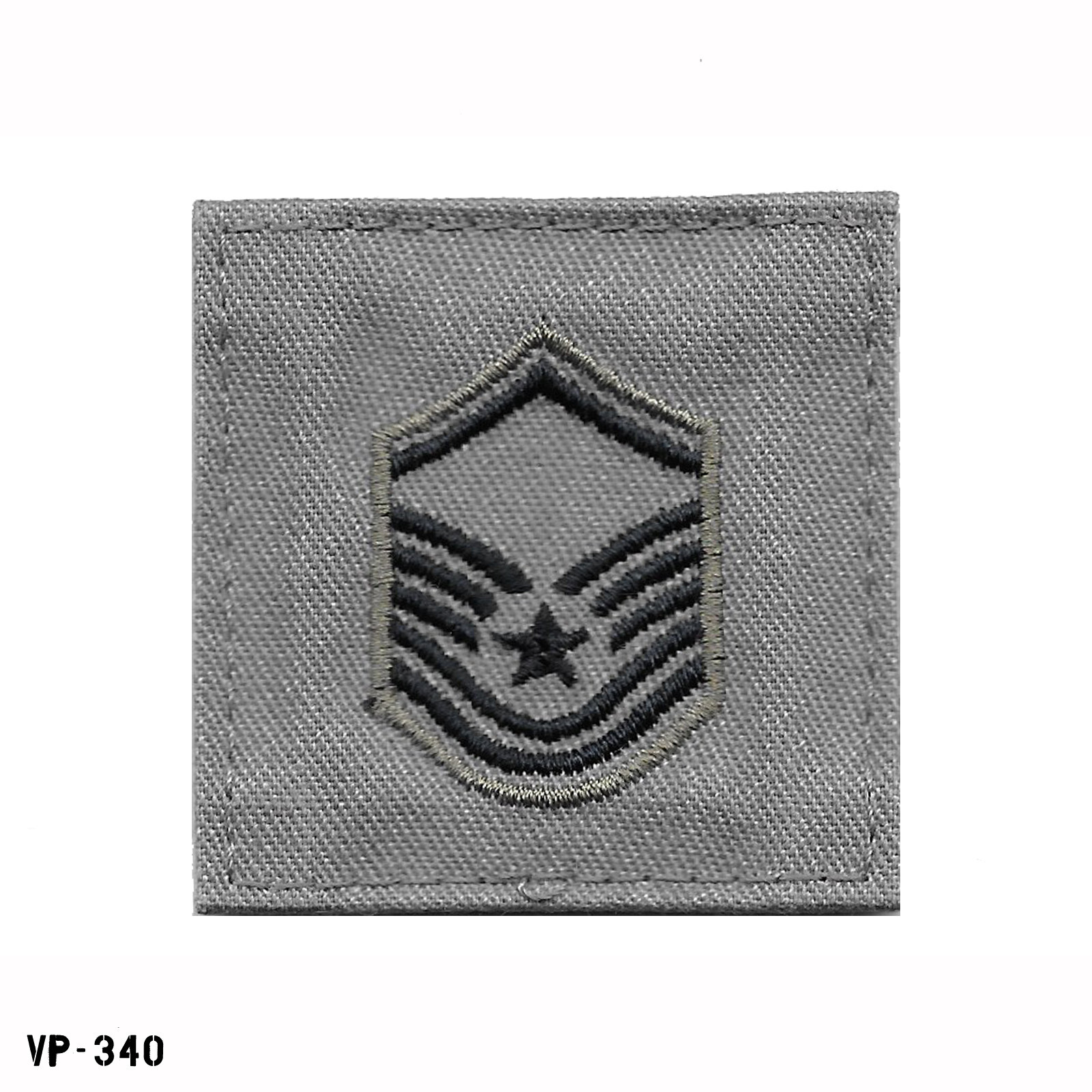 US Air Force ABU Hook Back Fleece Rank Tab Master Sergeant MSGT E7 NOS Vanguard