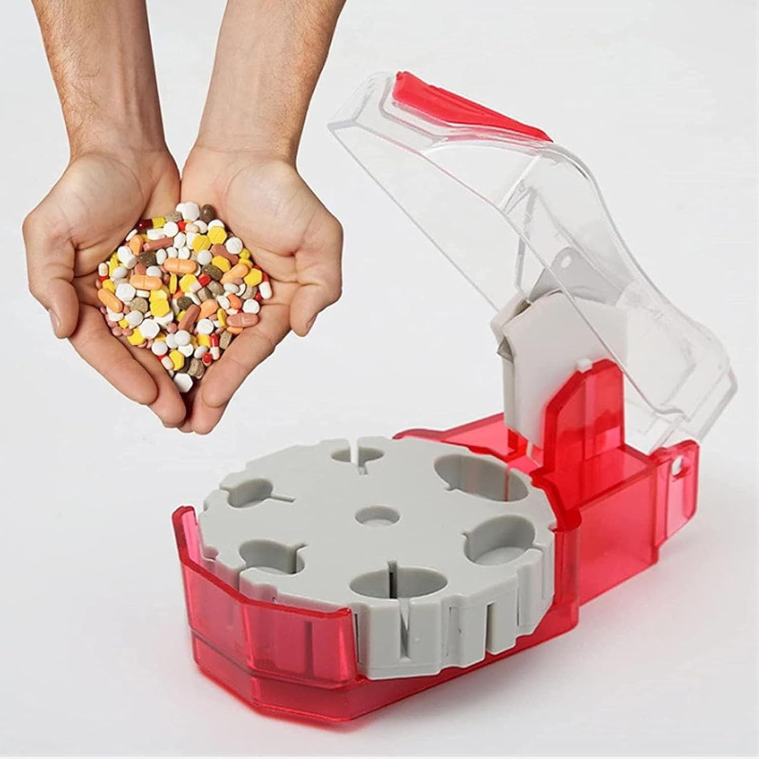 Pill Cutter Pill Splitters for Small or Large Pills Cuts up to 14 Different