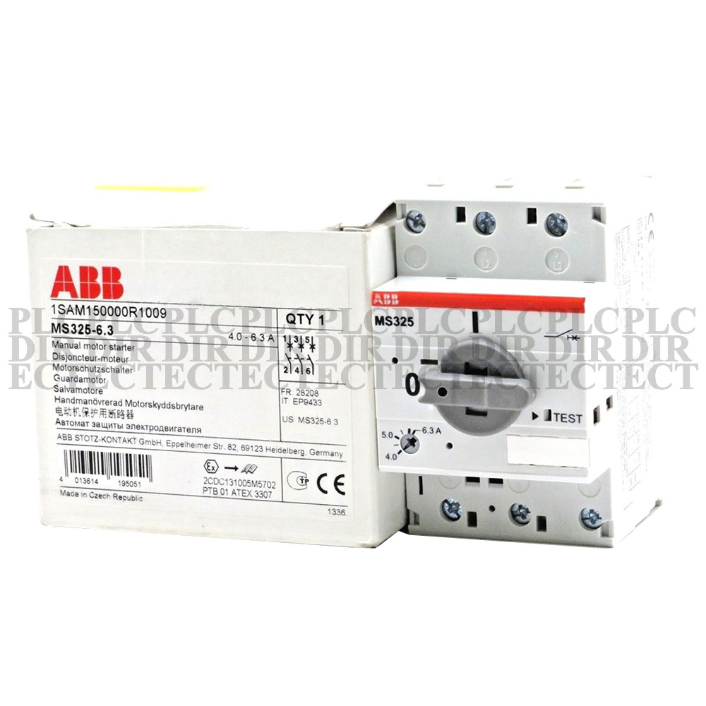 New ABB MS325-0.4  4-6.3A Motor Circuit Breaker