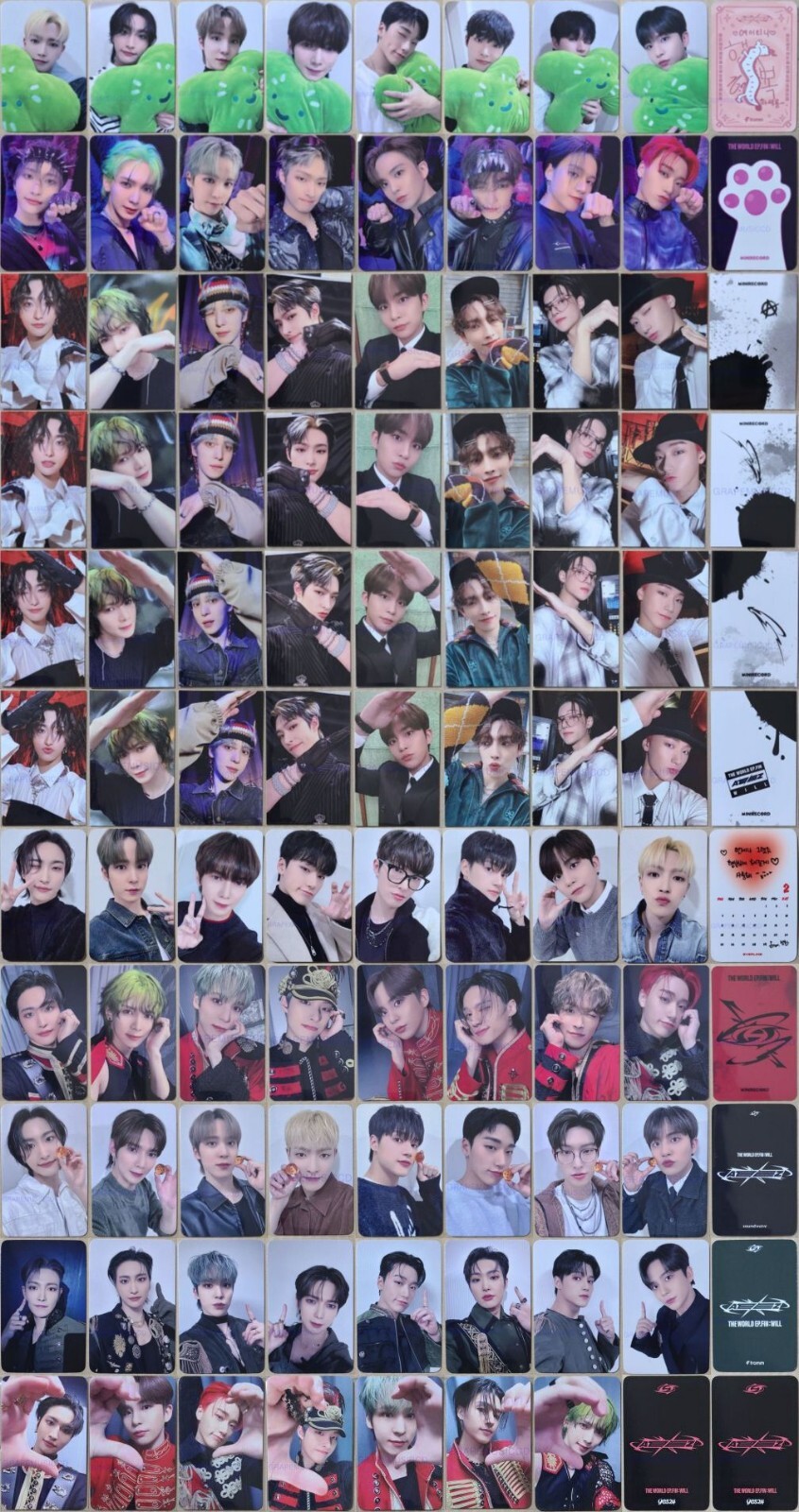 ATEEZ THE WORLD EP.FIN : WILL OFFICIAL POB EVENT PHOTOCARD PHOTO CARD ONLY NEW