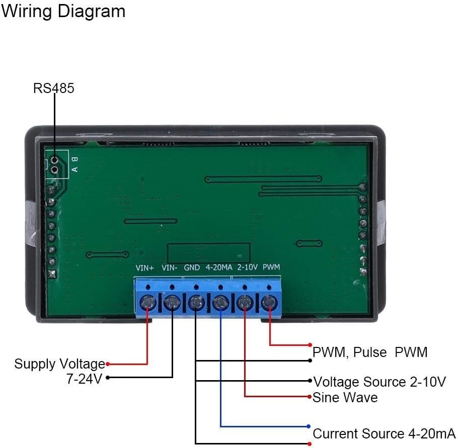 PWM Signal Generator FOR 4–20mA 0–10V Testing Calibration LCD