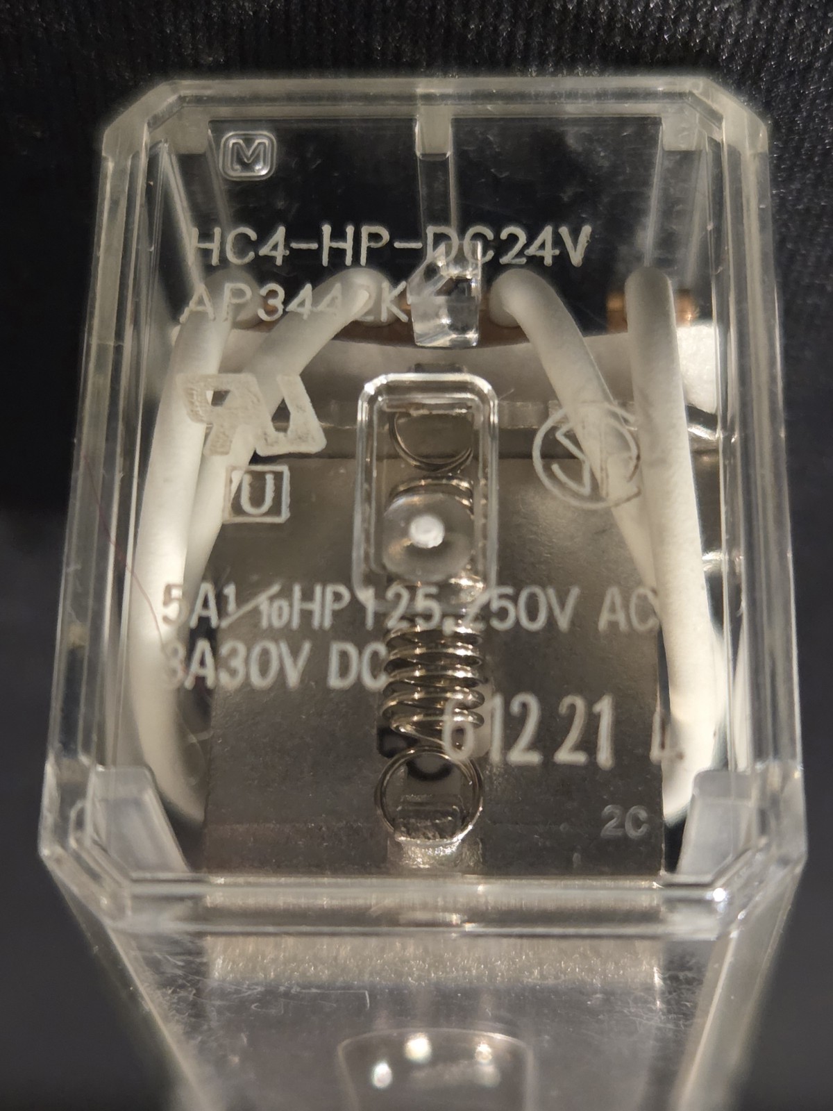 Panasonic Relay, HC4-HP-DC24V, AP3442K, NOS