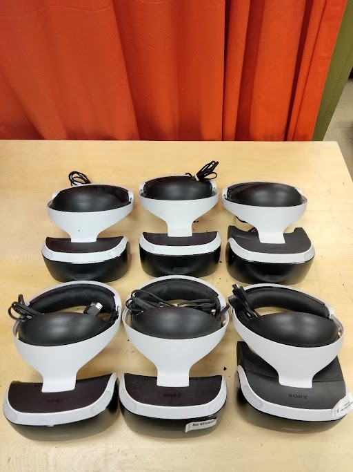 Lot Of 6 PSVR 1 Headsets CUH-ZVR1 For PlayStation 4 1113