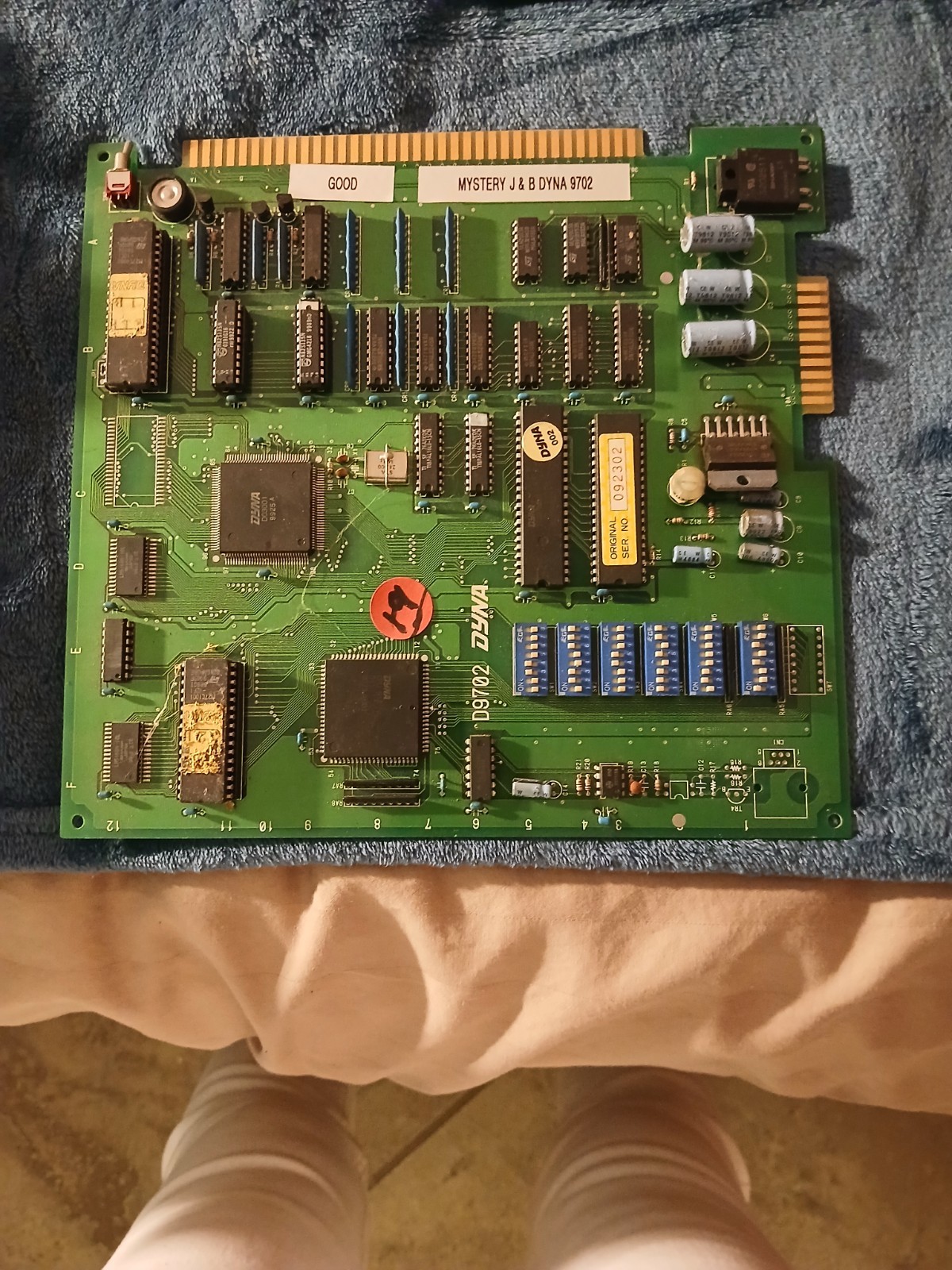DYNA D9702 Mystery J&B 8-Liner Arcade PCB (Tested)