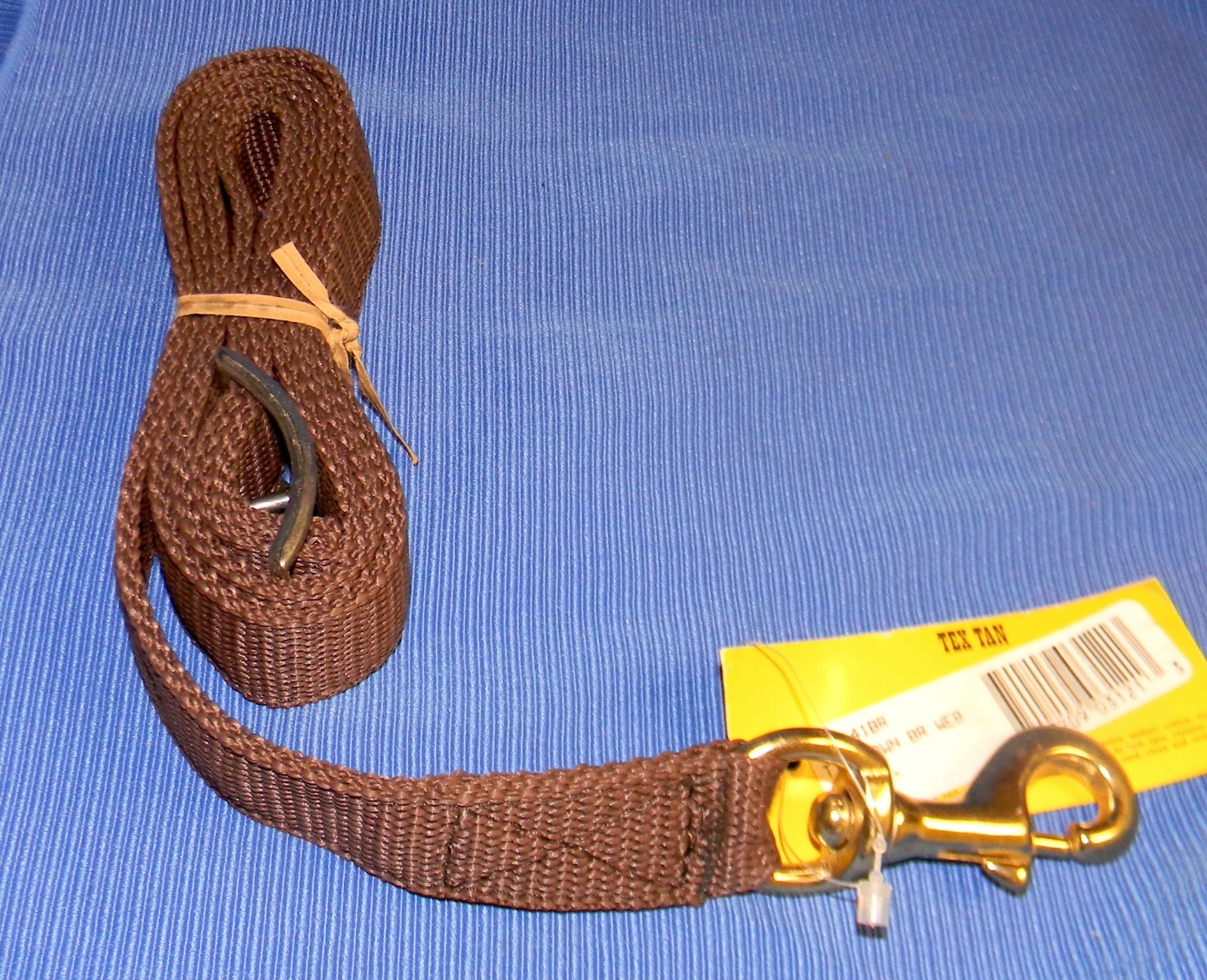 NEW Tex Tan Western Saddle Brown Nylon Web Tie Down 4ft Adjustable 1" Wide