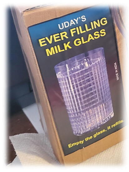 EVER FILLING GLASS - EMPTY GLASS  - LIQUID MAGIC