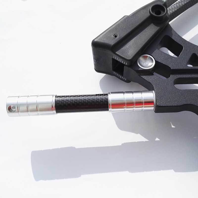 Balance Rod Extend V-Bar Archery Recurve Compound Bow Carbon Stabilizer Set