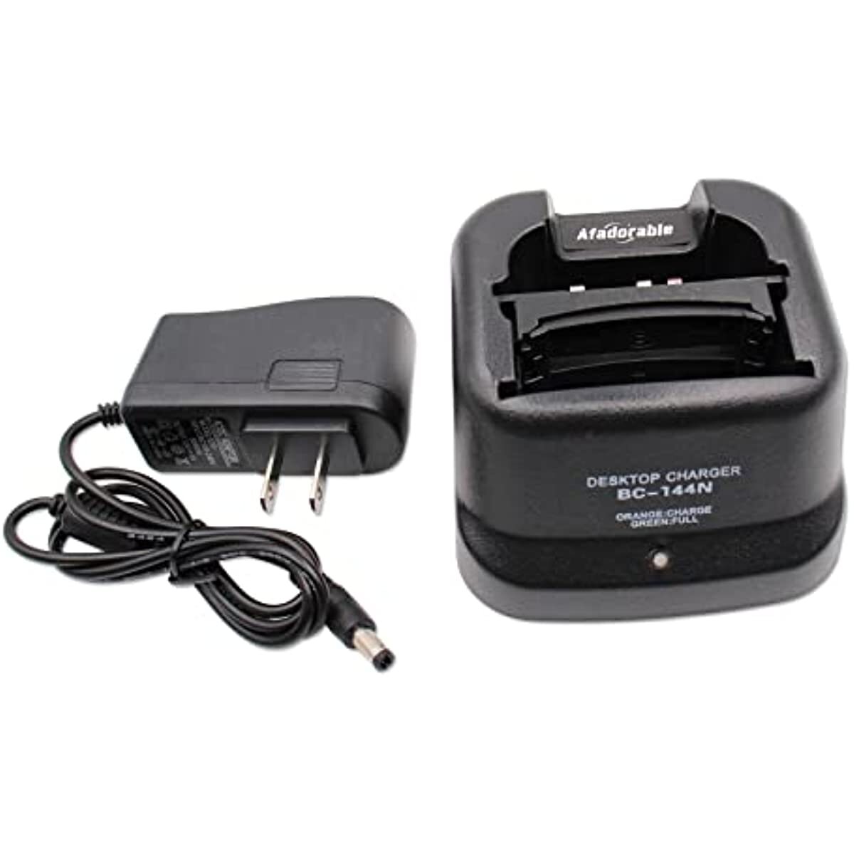 BC-144N Charger for ICOM IC-A24 IC-A6 IC-V8 ICV82 IC-U82 BP-209N BP-210N BP-211N
