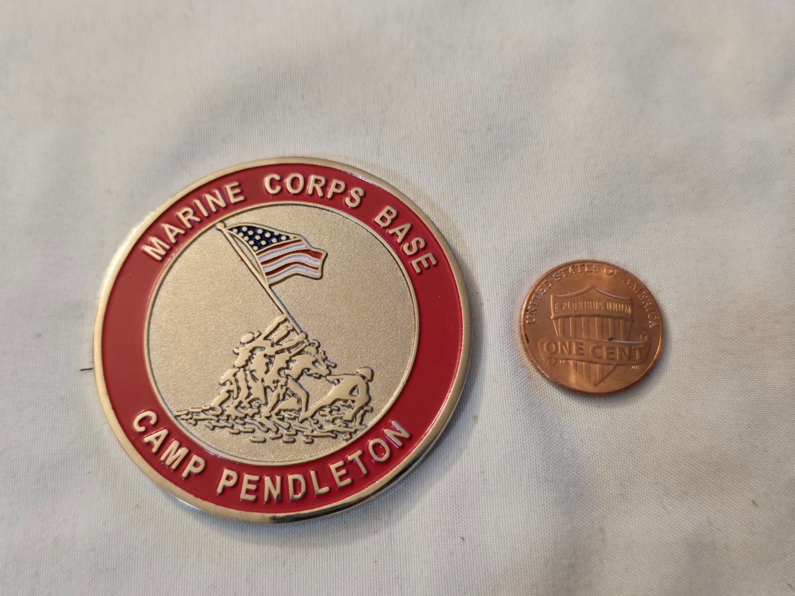 US Marine Corps Camp Pendleton 2009 Devil Pups Challenge Coin 2 / USMC