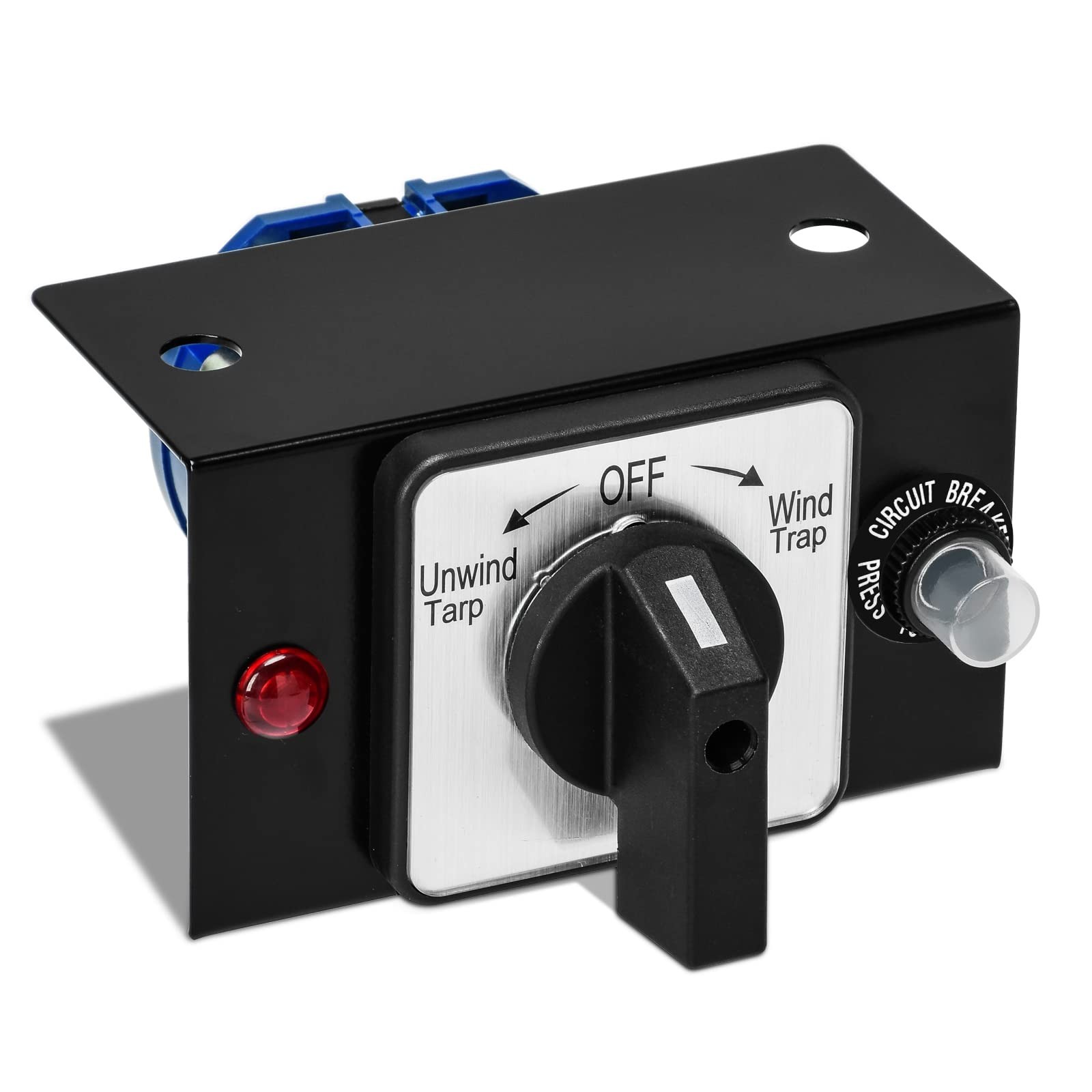 Tarp Switch Kit, Briidea 63 Amp Tarp Motor Rotary Switch Kit with Indicator &...