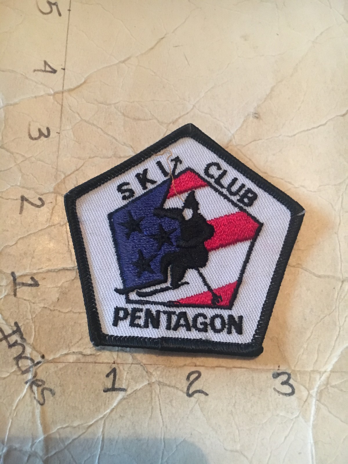 US Military Pentagon Ski Club patch 9/15/25 modern