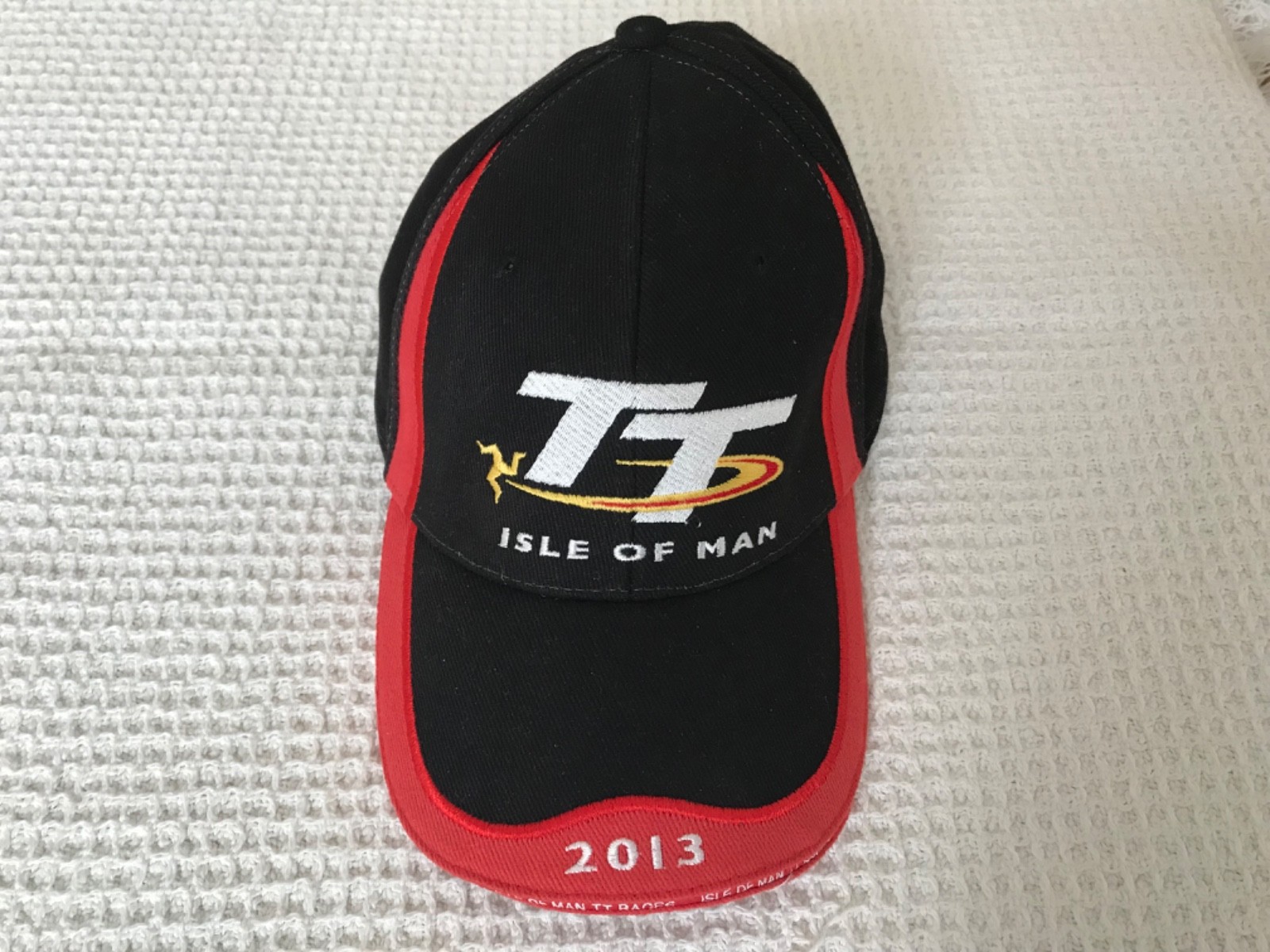 Isle Of Man TT Races 2013 Road Bike Race Baseball Cap Hat. One Size mens