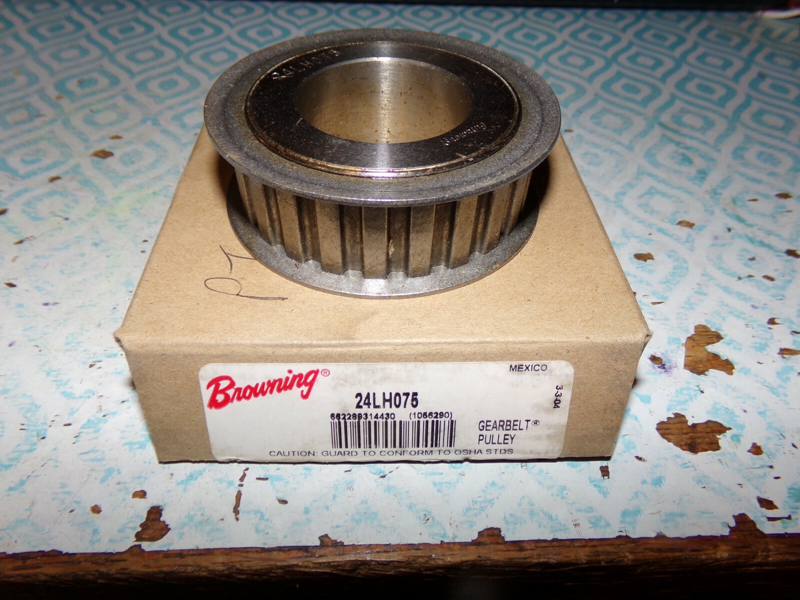 BROWNING 24LH075 GEARBELT PULLEY  (282-2)