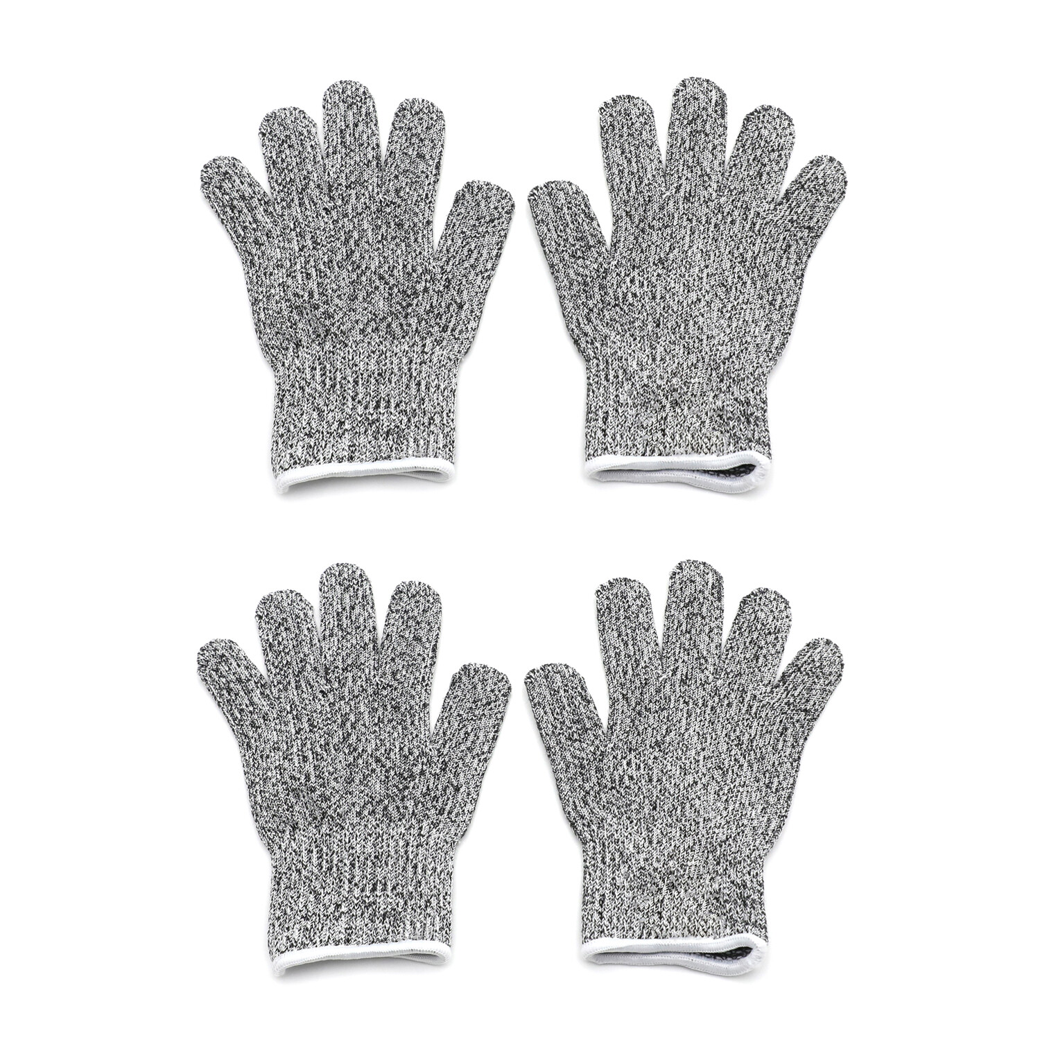 2Pair XS 8-12yr Kid Cut Resistant Gloves High Performance Level 5 Protection Foo