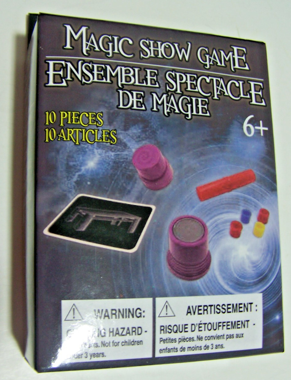 New!! 10 PCS Magic Show Game ENSEMBLE SPECTACLE DE MAGIE Ages 6+