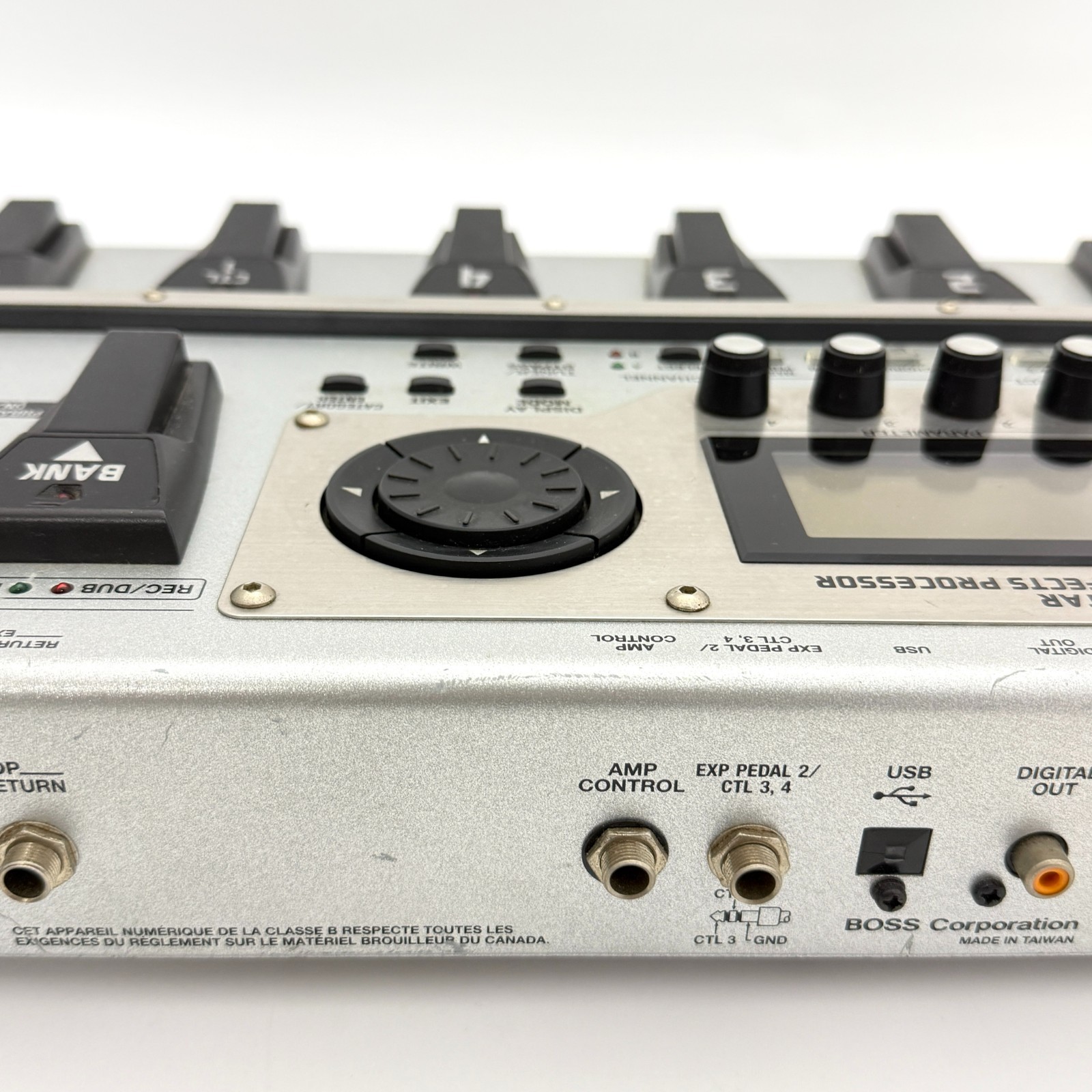 Boss GT-10 Guitar Multi Effects Floor Processor Pedal Board With Adapter #0200