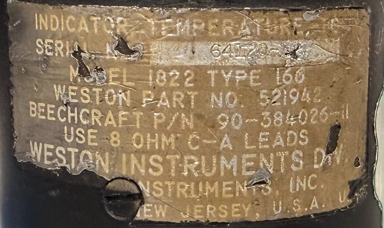 ITT Indicator 521942 90-384026-11 Removed Working