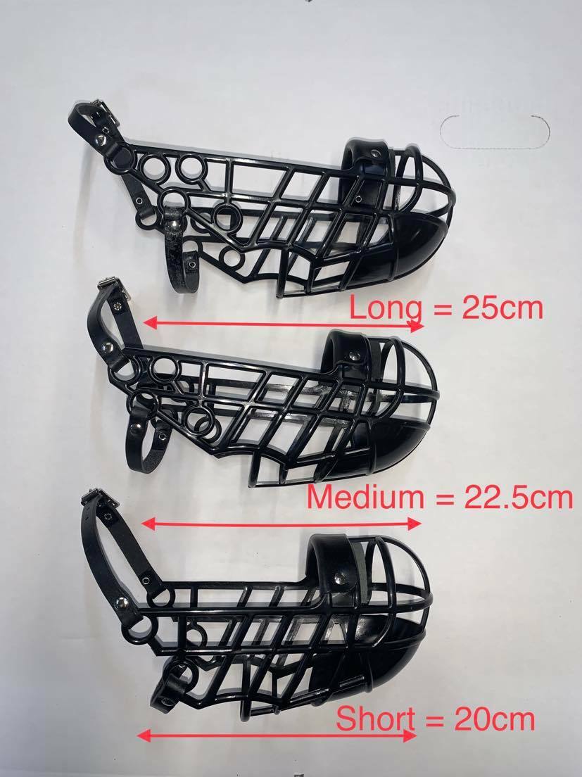 LURCHER/GREYHOUND  AND OTHER DOGS DON PARE 115 COMFORT BOX MUZZLE
