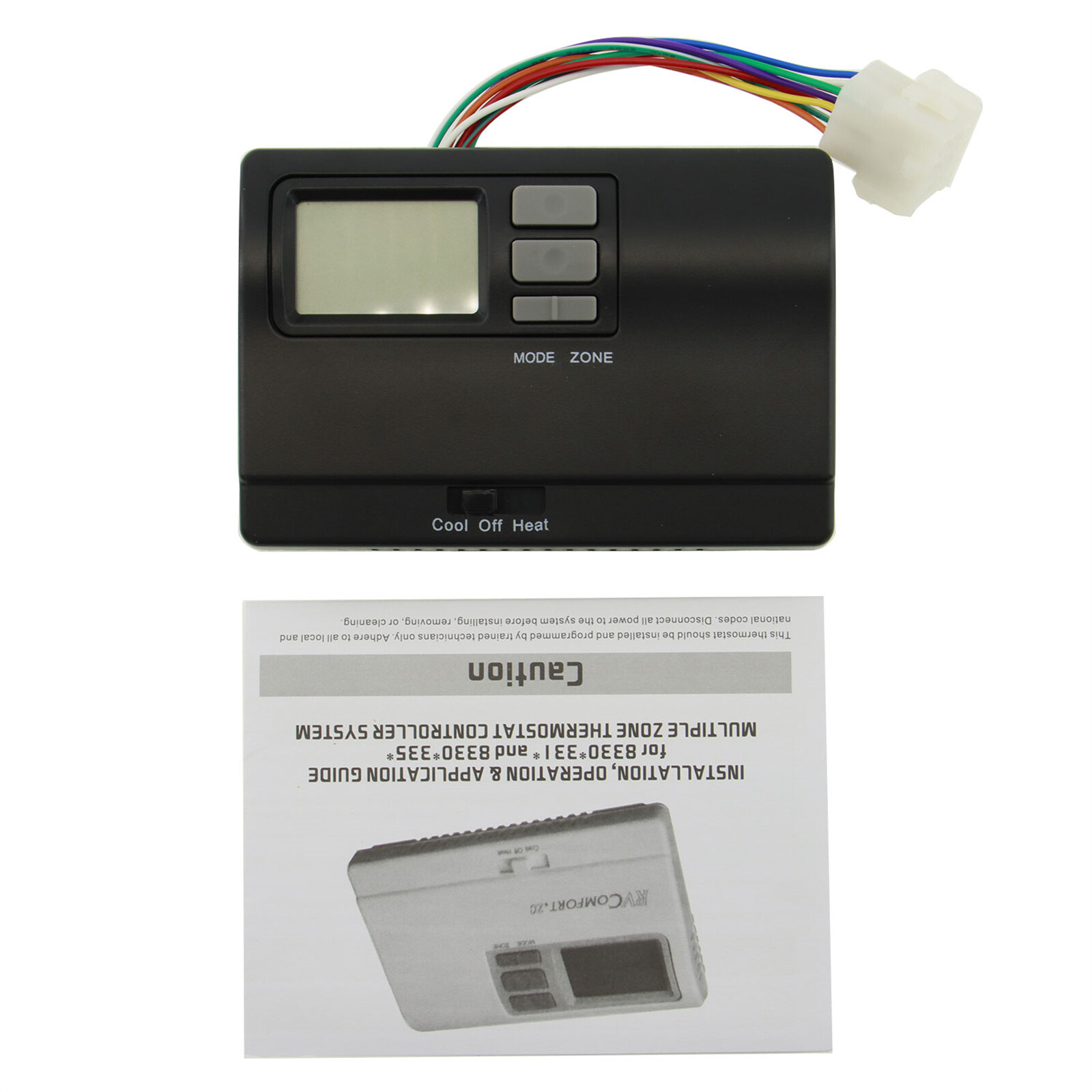 8330D3351 Digital Thermostat Rv Thermostat Heat/Cool Wall-Mount Fit For Coleman