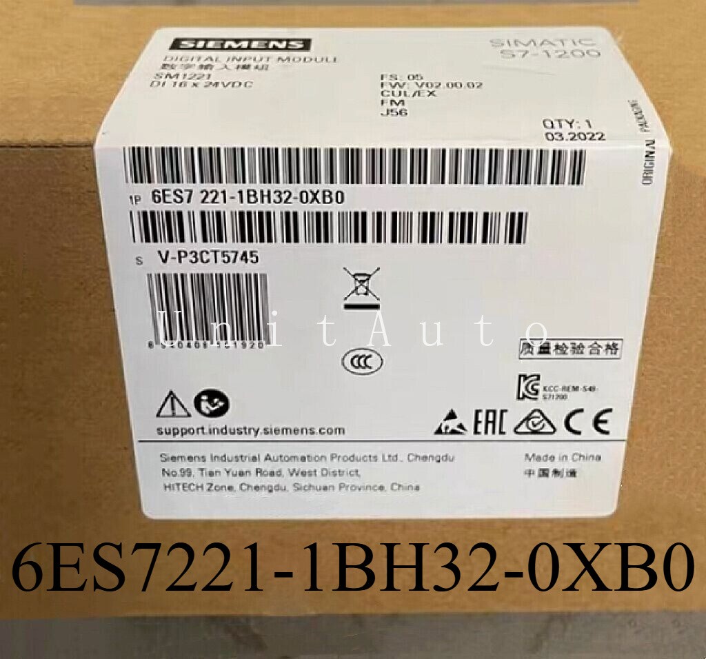 1PCS New Siemens 6ES7221-1BH32-0XB0 S7-1200 SM1221 DI Module Expedited Ship