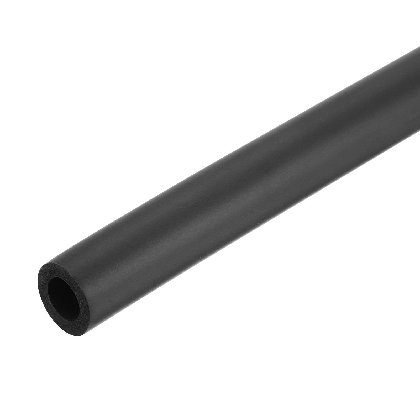 Foam Tubing for Handle Grip Support Pipe Insulation, 16mm ID 26mm OD 1m  Black