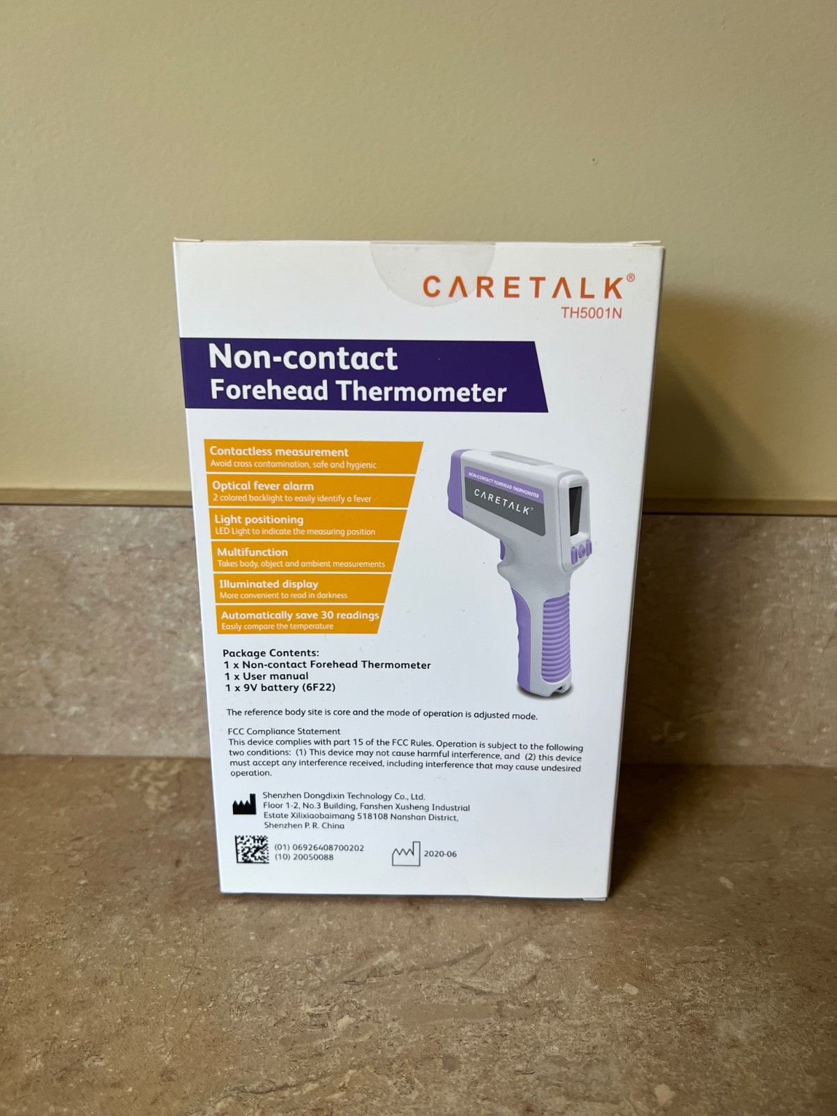 *New* Caretalk TH5001N Non-contact Forehead Thermometer