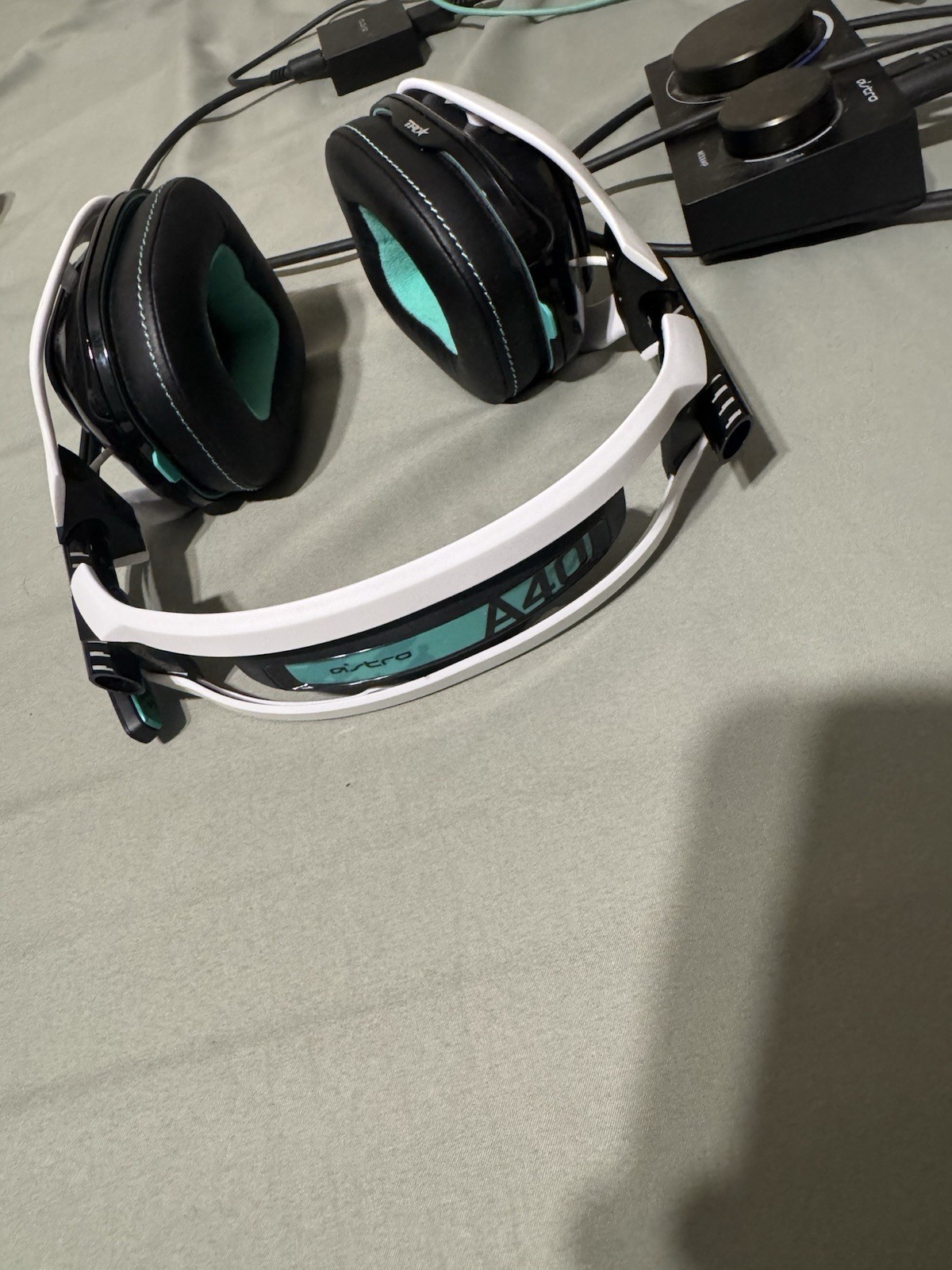 Astro A40 TR + MixAmp Pro TR Gaming Headset PS5 PS4 PC Xbox Wired Tested Works