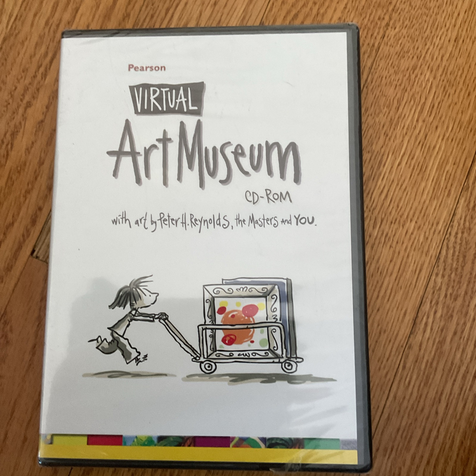 NEW SEALED Pearson Virtual Art Museum CD-ROM Windows mac Computer