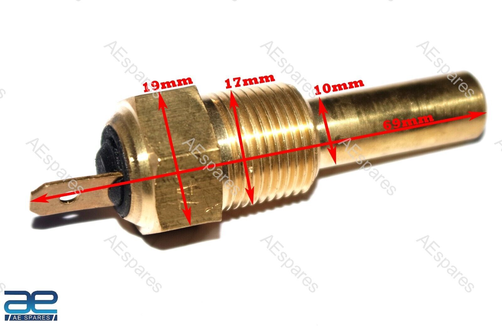 Electrical Temperature Sensor Compatible With Ford Farmtrac Tractor New