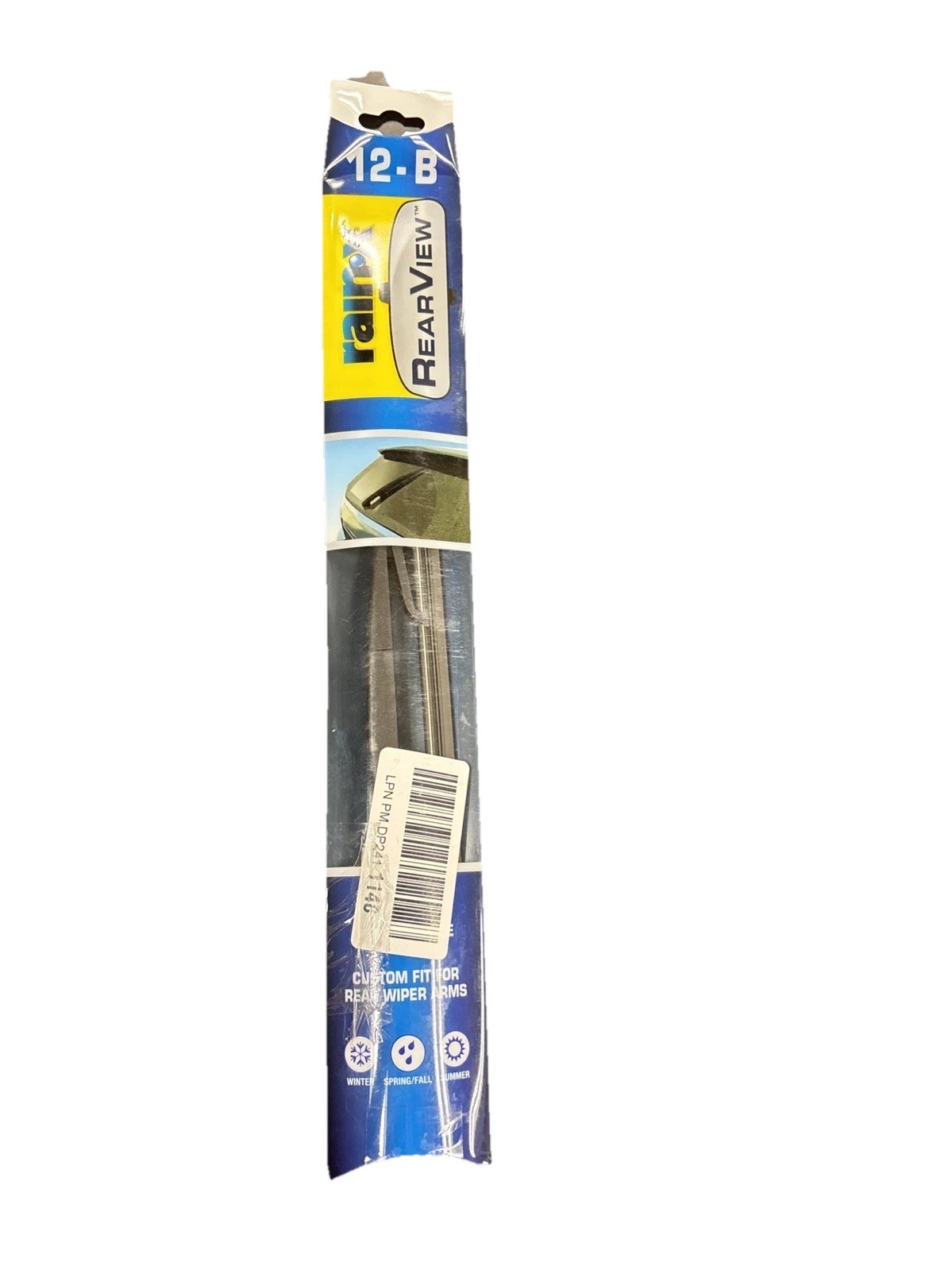 Rain-X 850028 RearView 12-B Rear Wiper Blade, 12 Inch Composite Rear Wiper