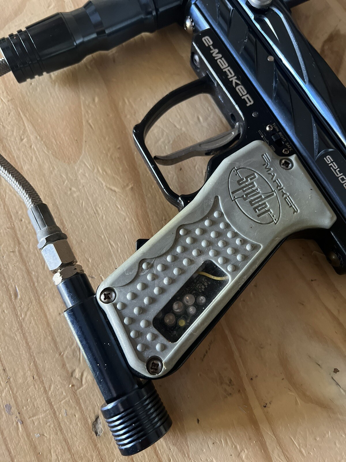 Spyder Imagine E-Marker Paintball Marker Gun Blue Untested