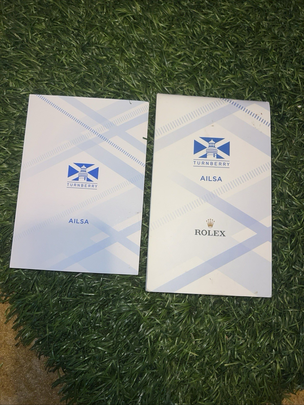 Turnberry Ailsa Course Yardage Guide With Scorecard