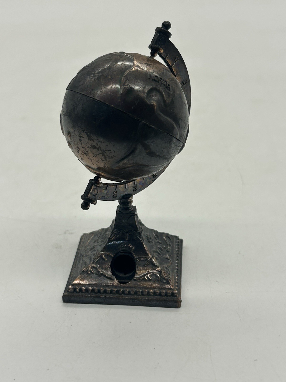 Vintage Die-Cast Pencil Sharpener World Globe