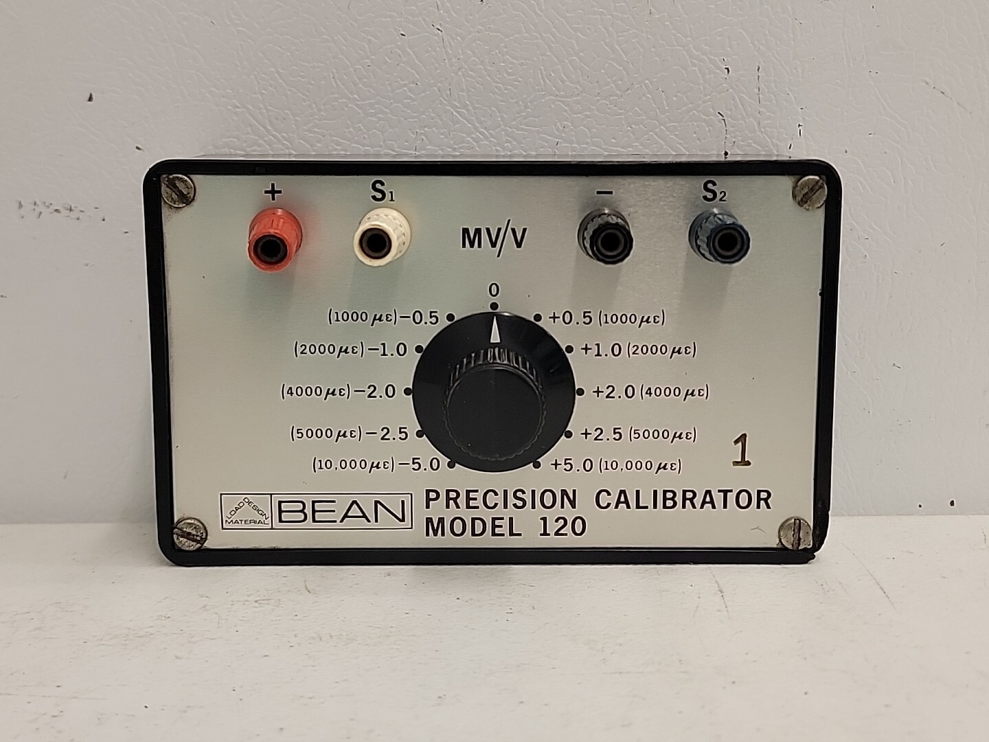 Load Design Material Bean Precision Calibrator Model 120-USED👁