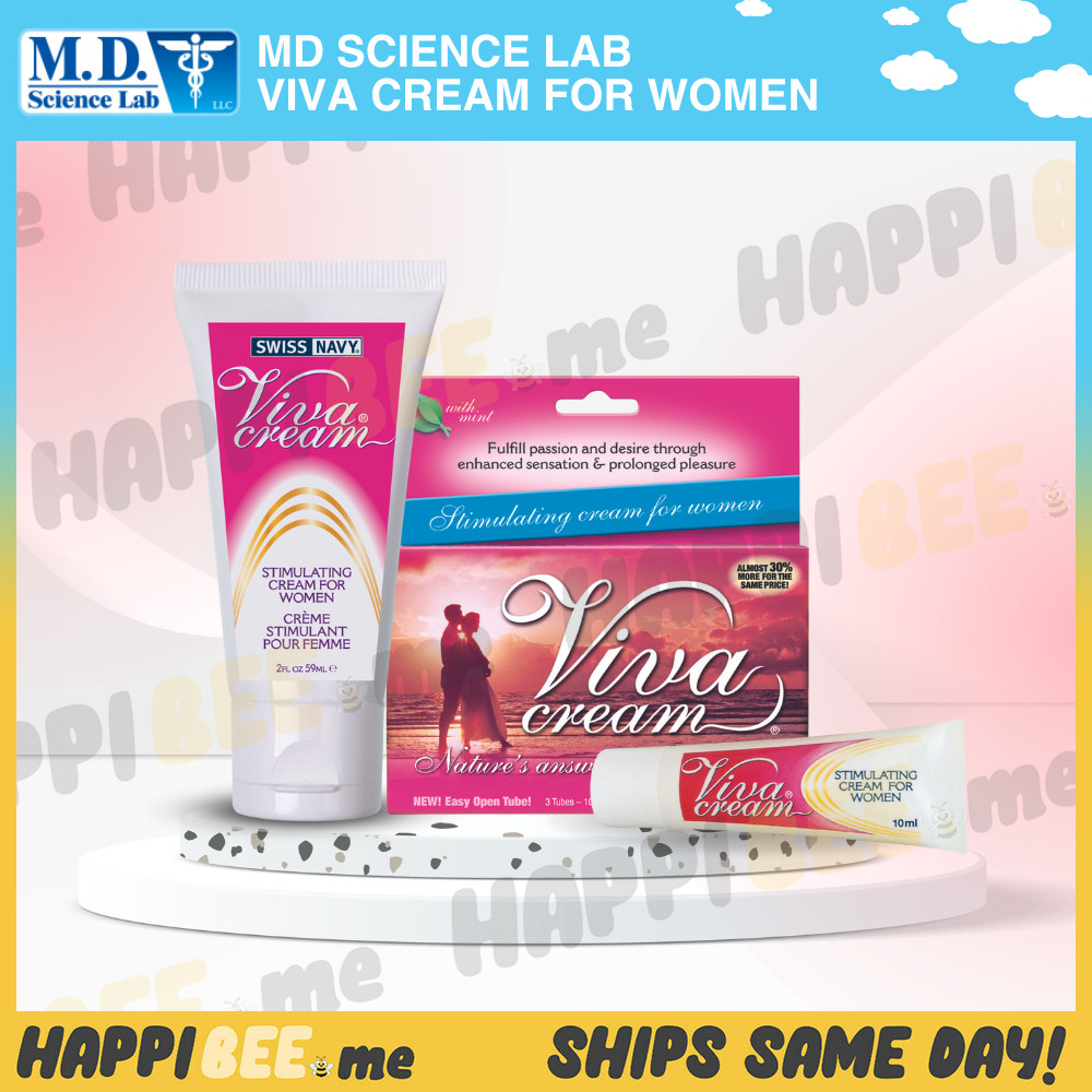 Swiss Navy VIVA Cream Clitoral Gel Lube🍯Warming Tingling Sensation Lubricant