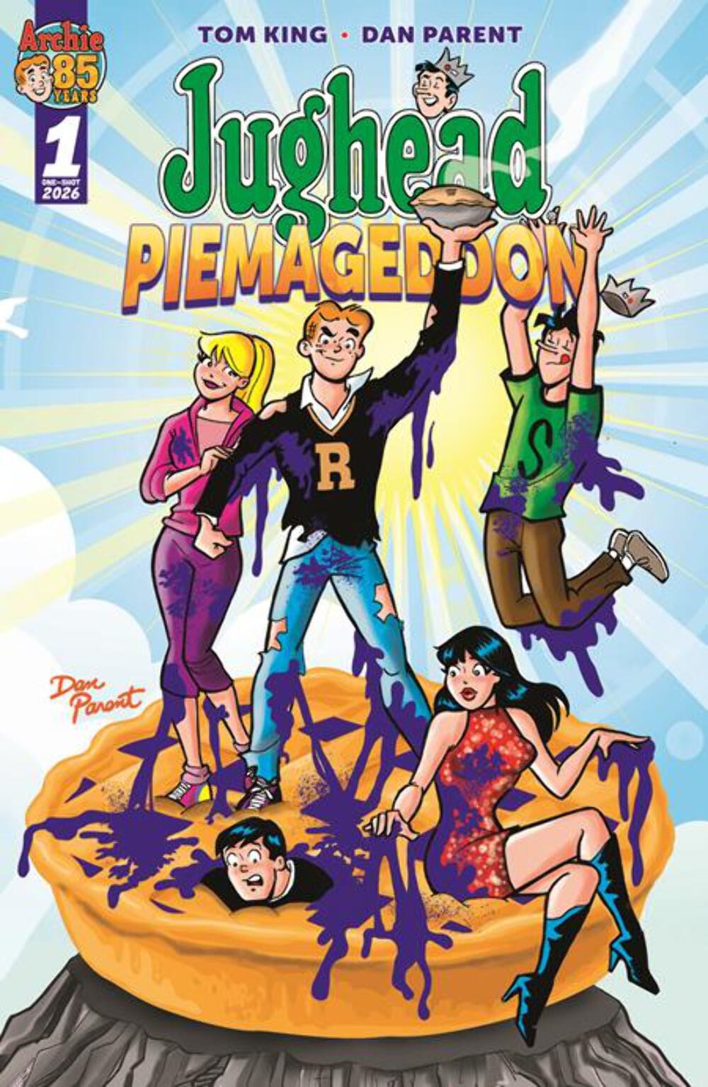 JUGHEAD PIEMAGEDDON (ONE SHOT) (Limit 1 Per Cover) (rel:08/05)